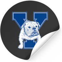 Vintage Yale Bulldog Mascot Stickers