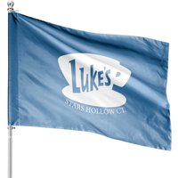 Luke's Diner Gilmore Girls House Flags - Double-Sided Print