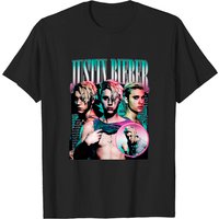 T-Shirt Vintage Justin Bieber pour hommes