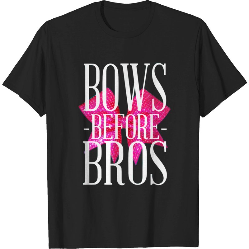 T-shirt Bows Before Bros pour hommes en noir