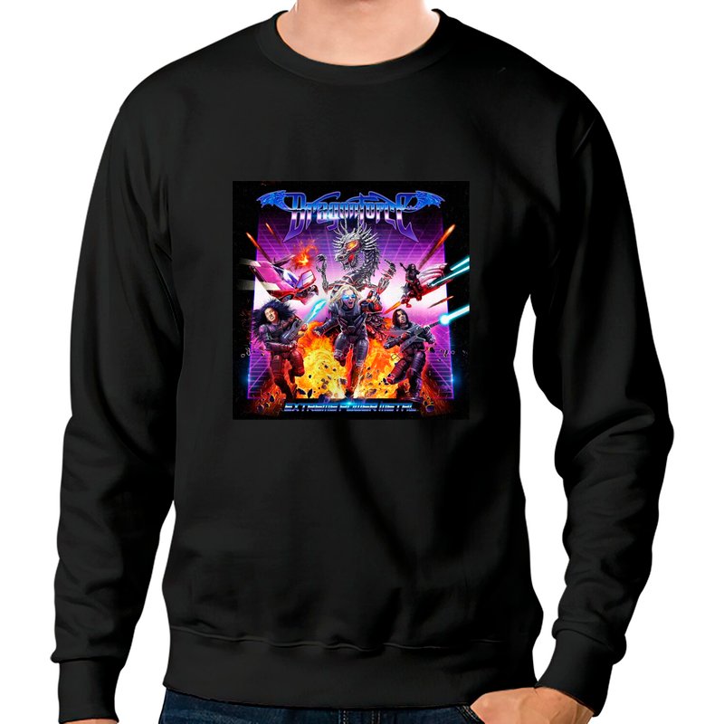 Hoodie Dragonforce Extreme Power Metal Cover Art