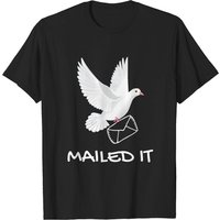 T-shirt Mailed It Lady Post Office Postman Worker pour hommes — T-shirts pour hommes