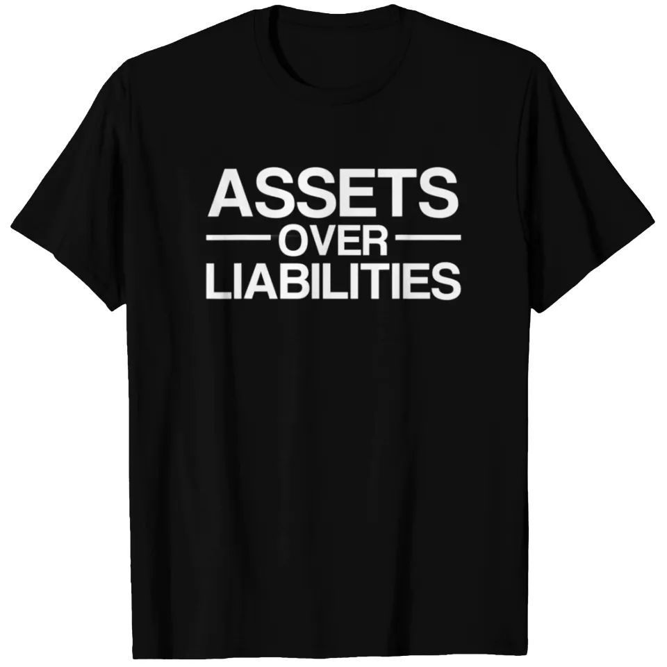 T-shirt Comptable Actifs sur Passifs pour Hommes