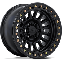 Roues KMC KM239 Impact Beadlock Noir Mat 17x9 5x127 — Roues et jantes