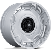 Roues US Mag UC146 Arlington Argent M-noir Centre 20x10 5x127 — Roues et jantes