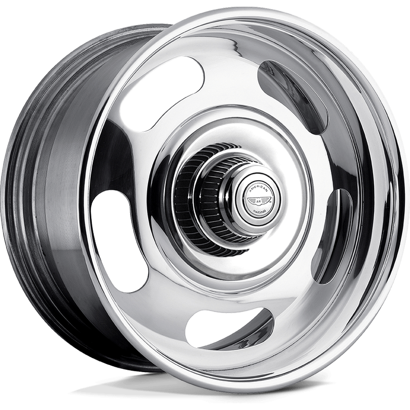American Racing VN327 Rally Two-piece Polished Wheels - 17x7 — Wheels & Rims