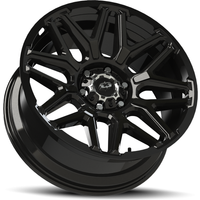 Roues Vision Off Road 305 Rekluse Noir Brillant - 20x9, 5x139.7
