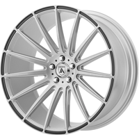 Asanti Black ABL-14 Polaris Brushed Silver Wheel 20x9 5x120 — Wheels & Rims