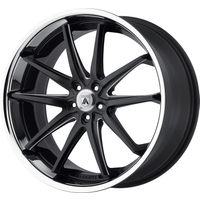 Roues Asanti Black ABL-5 Altair Noir Mat 20x8.5 5x114.3 — Roues et jantes