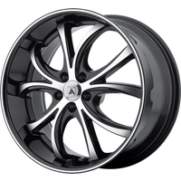 Roues Asanti Black ABL-7 Chrome - 20x8.5 - 5x120.65 - 45 Offset — Roues et jantes