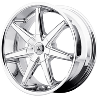 Asanti Black ABL-9 Chrome Wheels - 20x10, 5x108 Bolt Pattern — Wheels & Rims