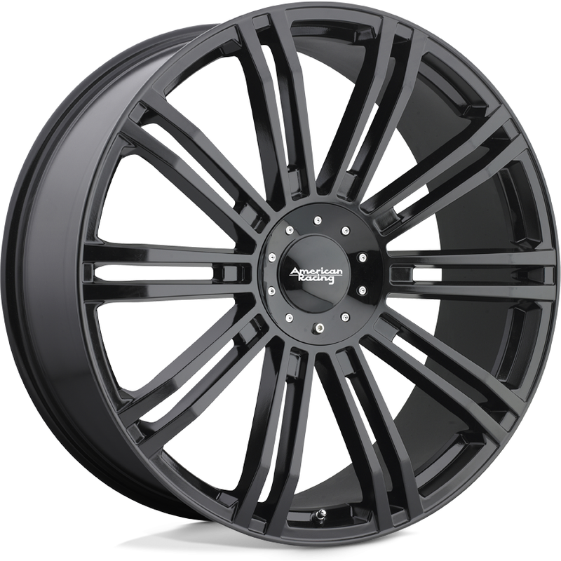 American Racing AR939 D2 Gloss Black Wheels - 22x9.5 - 5x127 — Wheels & Rims