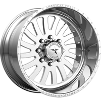 Roues American Force Polished - 24x12 - Motif de boulons 8x170 -55 Offset
