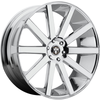 DUB S005 Chrome Wheels - 28x10 Size, 6x135 Bolt Pattern