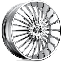 Roues DUB R140 RSE Chrome - 24x9.5 - Motif de boulon 5x120.65 — Roues et jantes