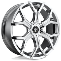 DUB S207 Royalty Chrome Wheels - 24x9.5 - 5x115 Bolt Pattern — Wheels & Rims