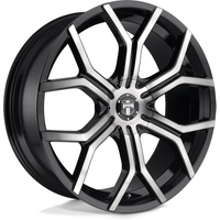 DUB S209 Royalty Gloss Mach Double Dark Tint Wheels - 22x9.5
