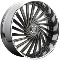Roues DUB S241 Daze Machined Tinted - 28x10 - 5x114.3 — Roues et jantes