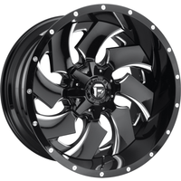 Fuel D239 Cleaver Gloss Black Milled Wheels - 20x12 -8x165.1 — Wheels & Rims