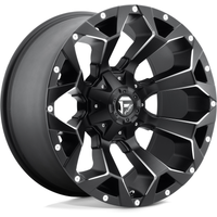 Roues Fuel D546 Assault - 17x8.5 - Motif de boulonnage 5x127 - Décalage 14