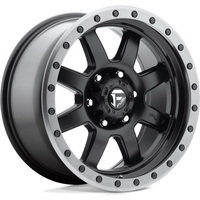 Roues Fuel D551 Trophy Noir Mat - 17x8.5 - Motif de 5x150