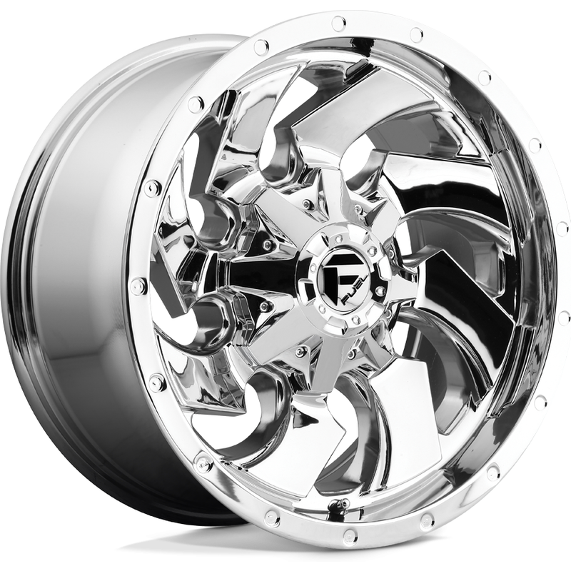 Fuel D573 Cleaver Chrome Wheels - 20x12 - 5x114.3 Bolt Pattern