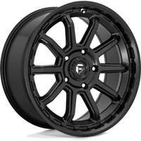 Fuel D689 Torque Matte Black Wheels - 17x9, 6x114.3 Bolt Pattern