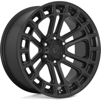 Fuel D718 Heater Matte Black Wheels - 20x9 - 6x139.7 Bolt Pattern