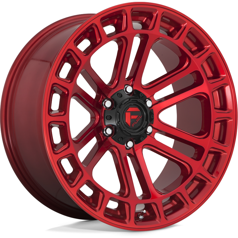 Roues Fuel D719 Heater Rouge - 20x9 - Motif de boulon 6x139.7 — Roues et jantes