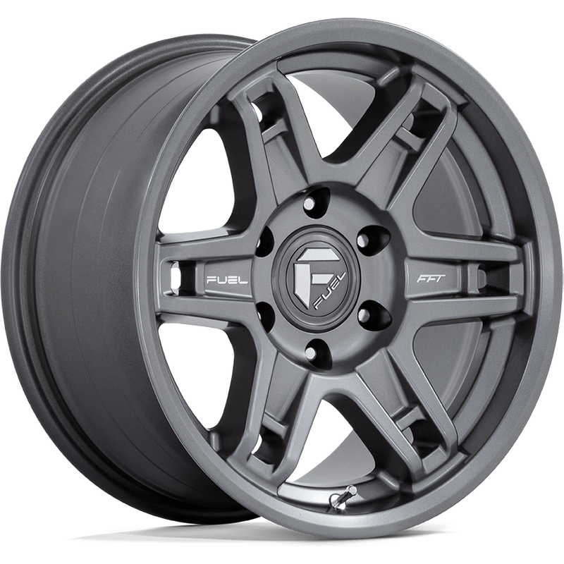 Fuel D838 Slayer Matte Gunmetal Wheels - 17x8.5 - 6x114.3 — Wheels & Rims