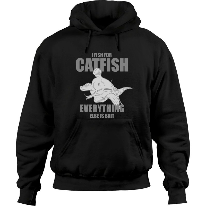 Hoodies de pêche au poisson-chat pour unisexe — Sweats à capuche pour hommes