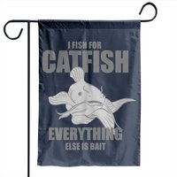 Drapeau de Jardin de Pêche au Poisson-chat pour Usage Extérieur — Drapeaux décoratifs
