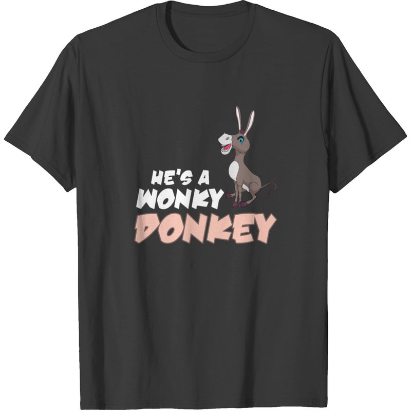 Wonky Donkey Animal Lover T-shirt for Men — Mens T Shirts