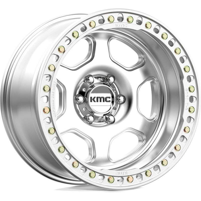KMC Wheel KM233 HEX Beadlock Machined - 17x9 - 8x170 -38 Offset — Wheels & Rims