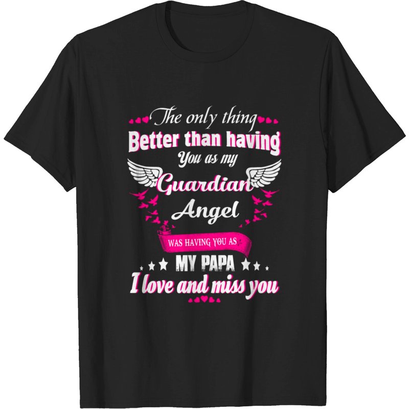 T-shirt en mémoire de mon papa pour hommes — T-shirts pour hommes