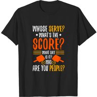 T-shirt d'équipe de pickleball Whose Serve pour hommes