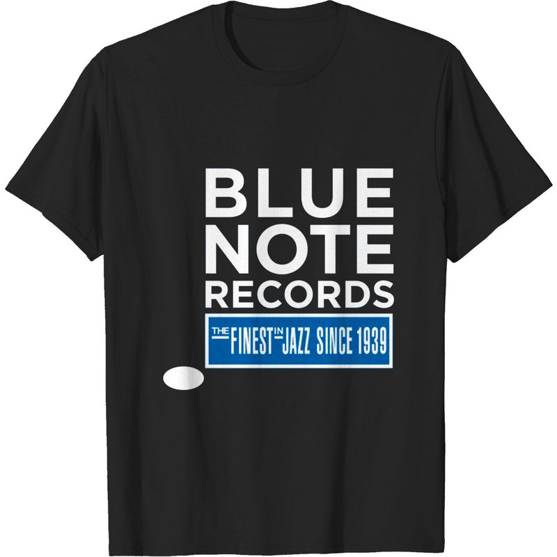 Blue Note Records Label T-Shirt for Men — Mens T Shirts