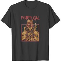 T-shirt Portugal pour hommes en noir — T-shirts pour hommes