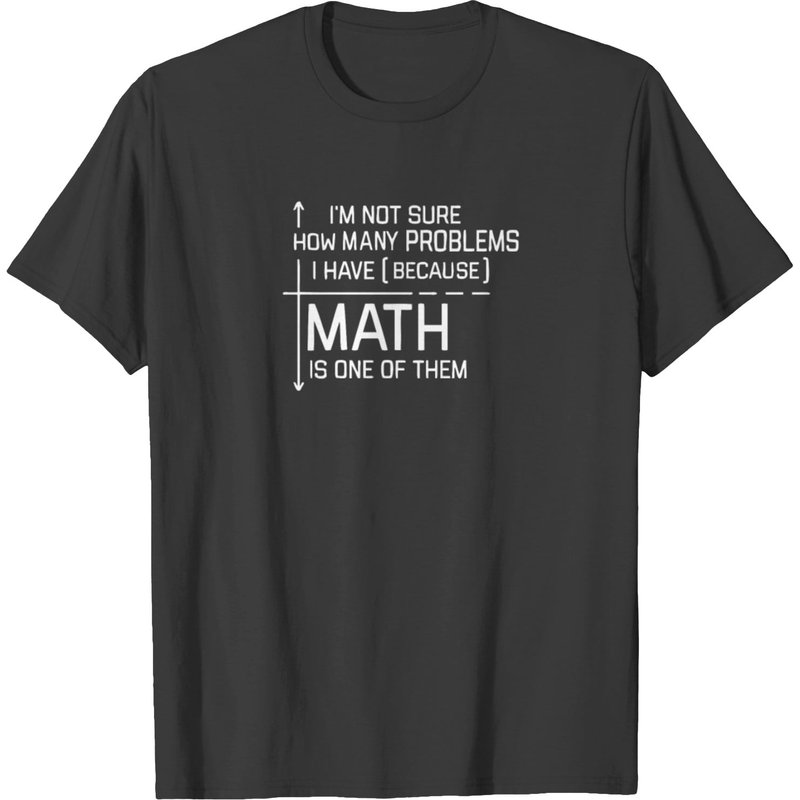 T-shirt Je ne sais pas combien de problèmes j'ai pour hommes