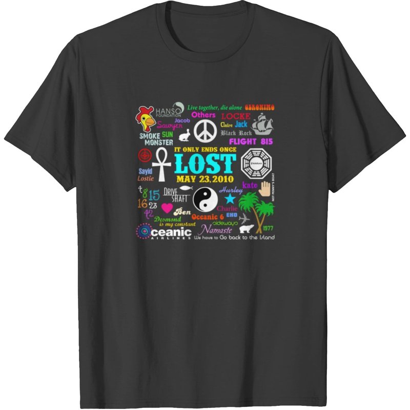 T-shirt pour hommes Lost Memories en noir — T-shirts pour hommes