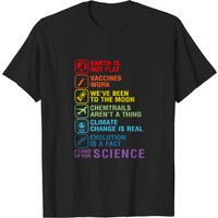Stand Up For Science Men's T-Shirt in Black