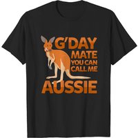 G'day Mate - Aussie T-Shirt for Men in Black