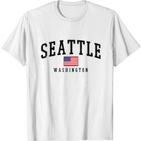 Seattle T-shirt for Men - Seattle Washington Design
