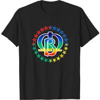 T-shirt noir The Moody Blues pour hommes