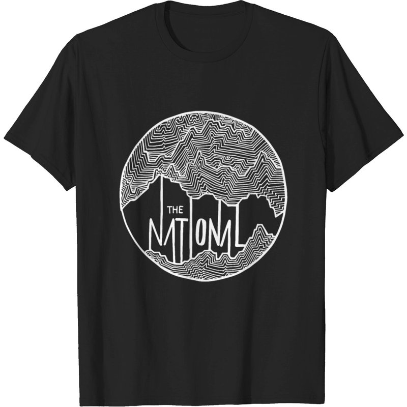 The National Band Men's T-Shirt in Black — Mens T Shirts