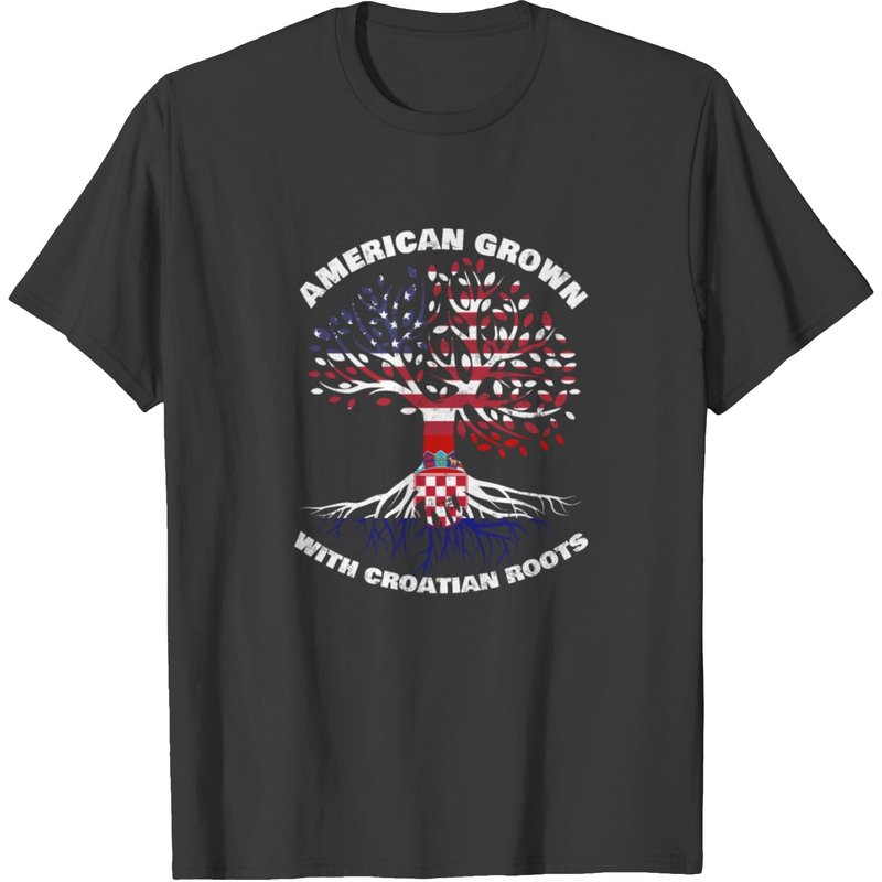 Croatia Croatian Zagreb Gift T-Shirt for Men — Mens T Shirts