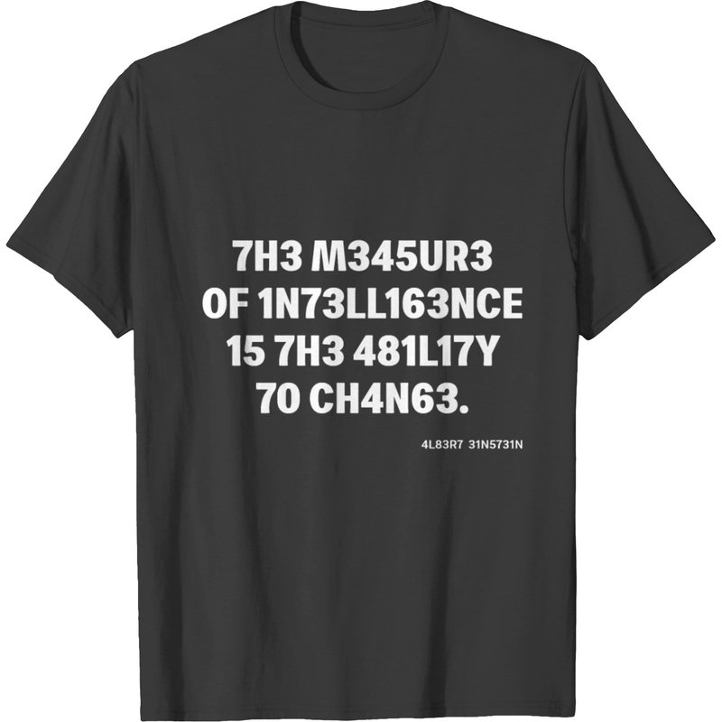 T-shirt Measure of Intelligence pour hommes