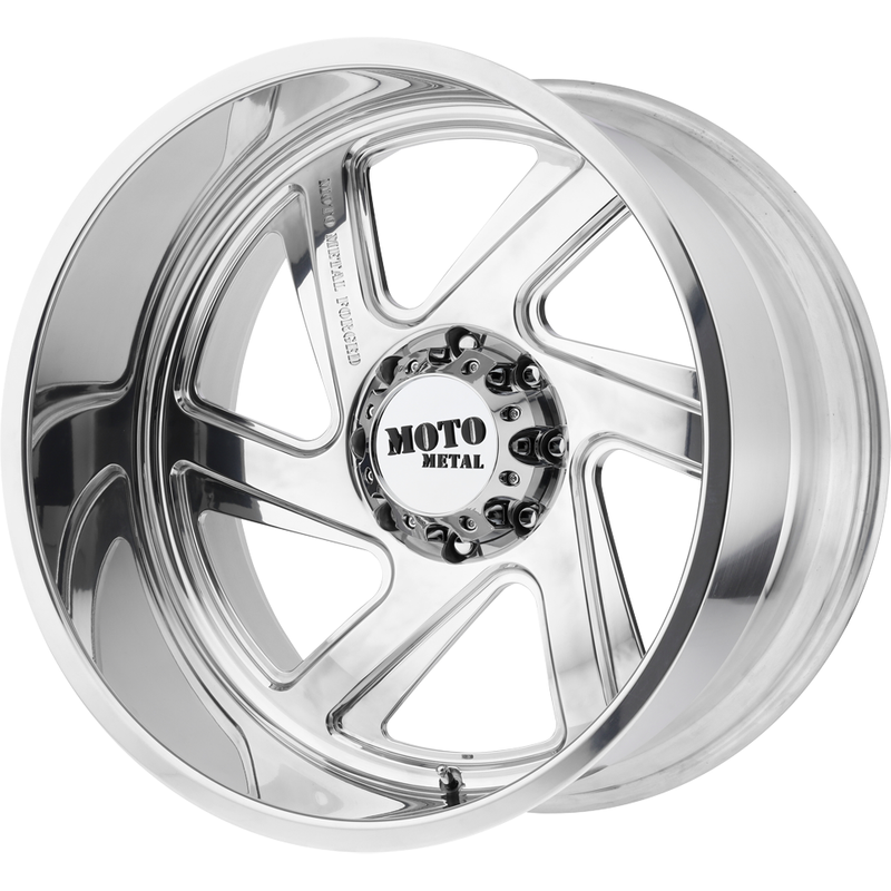 Moto Metal MO400 Polished Wheels - 20x12 - 5x135 Bolt Pattern — Wheels & Rims