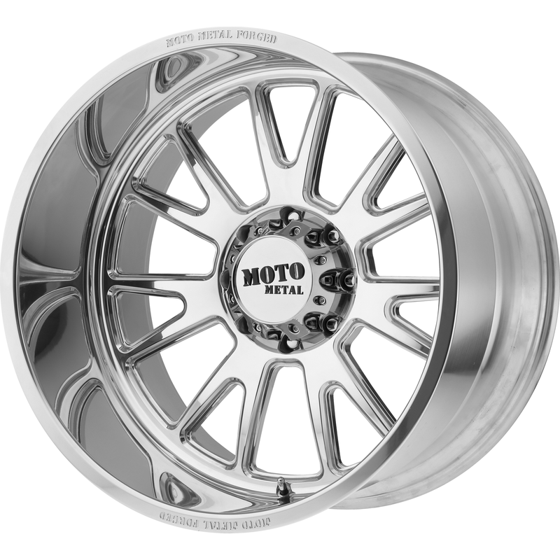 Moto Metal MO401 Polished Wheels - 24x12 - 6x139.7 Bolt Pattern — Wheels & Rims
