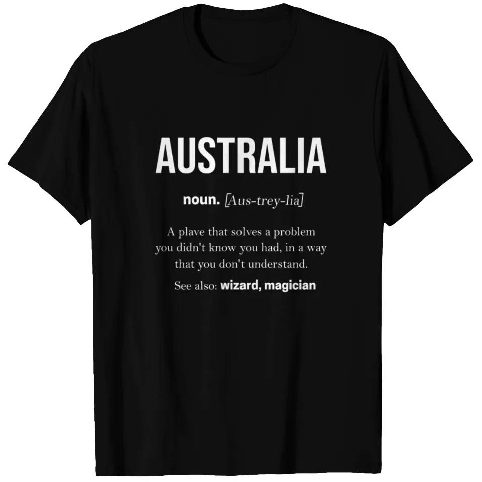 T-shirt Australie Sydney Melbourne pour hommes — T-shirts pour hommes